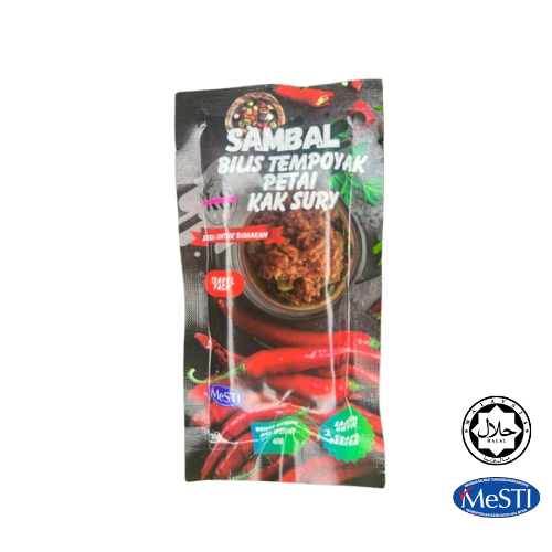 Sambal Bilis Tempoyak Petai Kak Sury
